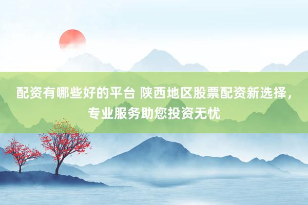 配资有哪些好的平台 陕西地区股票配资新选择，专业服务助您投资无忧